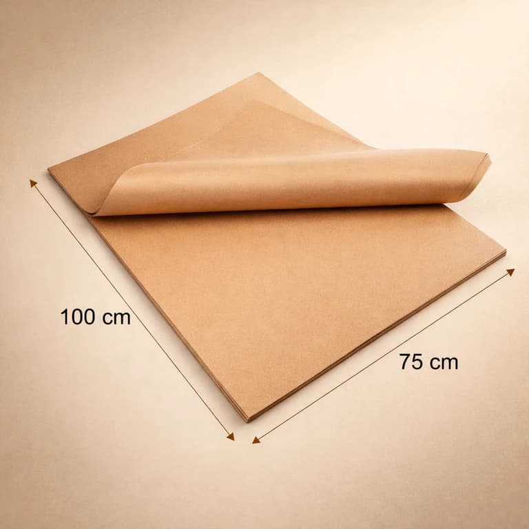 Resma kraff 400 Pliegos «100×75»