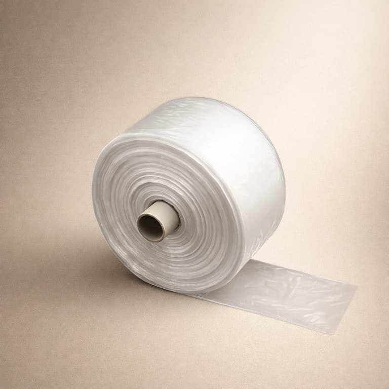 Rollos Pull & Pack PEAD 35 × 50 cm (Sin Perforación, Caja 4 Rollos)