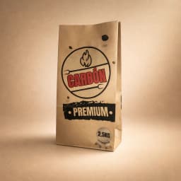 BOLSAS CARBON 2,5 KILOS DOBLE HOJA