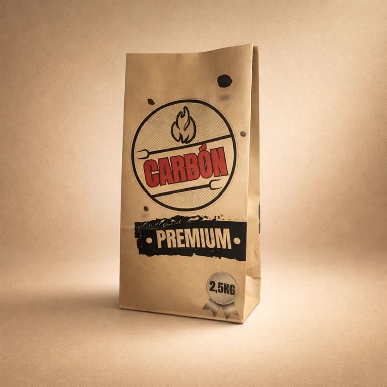 Bolsas Carbón 2,5 Kilos Doble Hoja