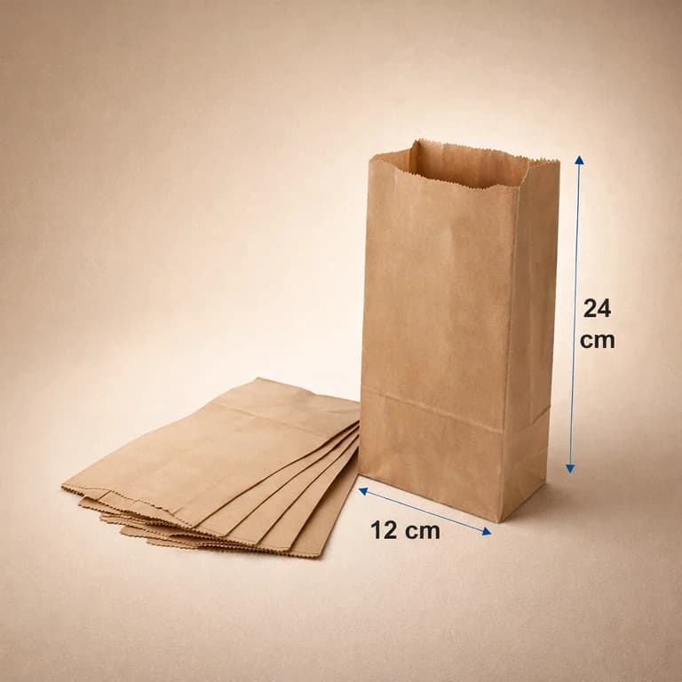 Saquitos de papel kraft