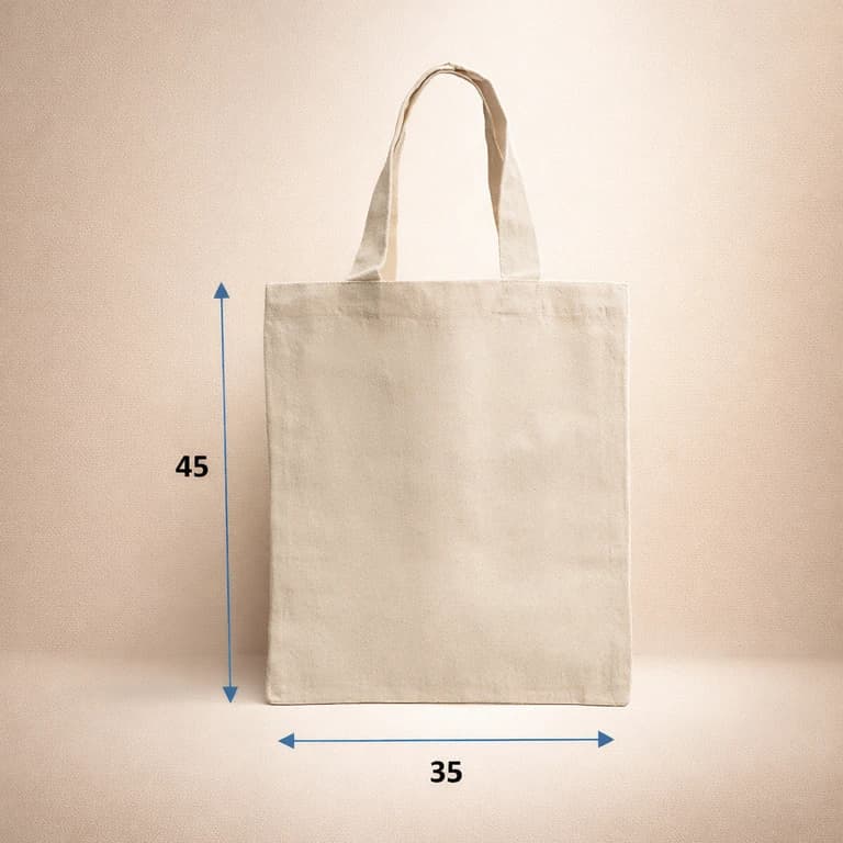 Bolsa de Algodón 35 × 45 cm Crea