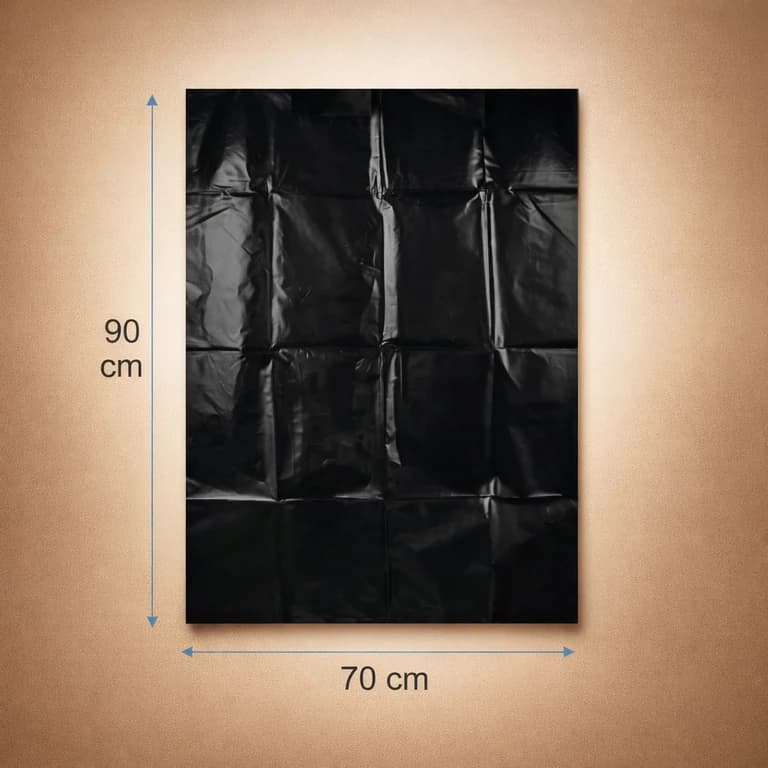 Bolsa de Basura Gruesa 70 × 90 cm (70 Mic)