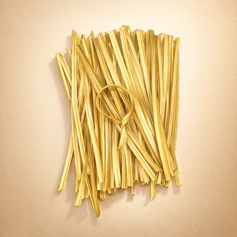 Amarra Ecológica de Papel Kraft 12 cm (100 g, Aprox. 500 Unidades)