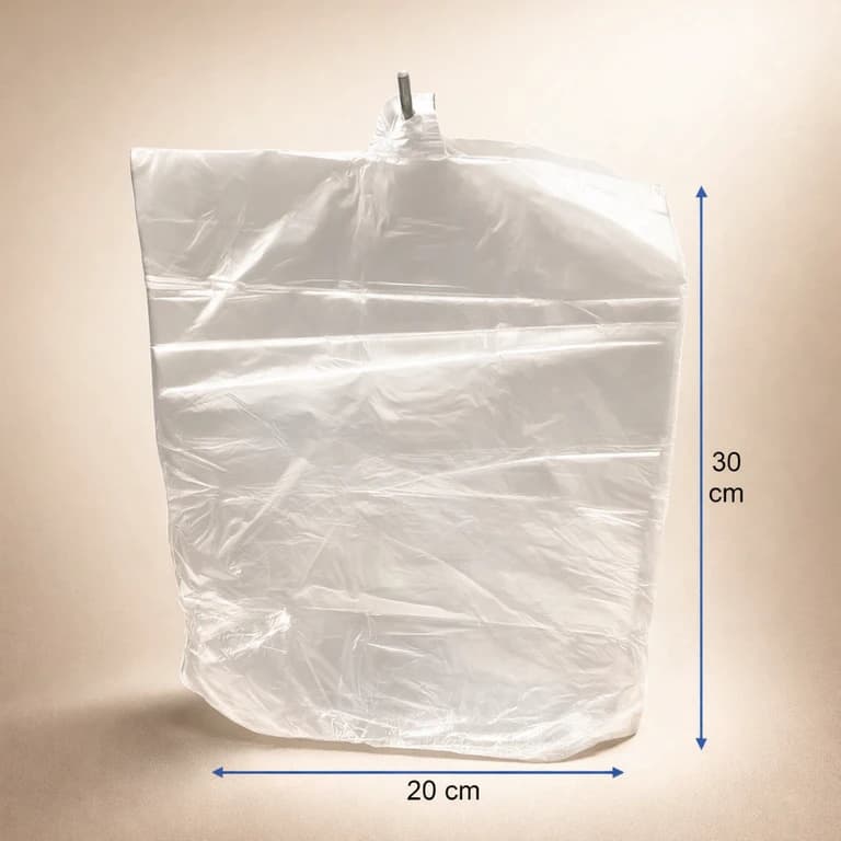 Bolsas prepicadas de polietileno